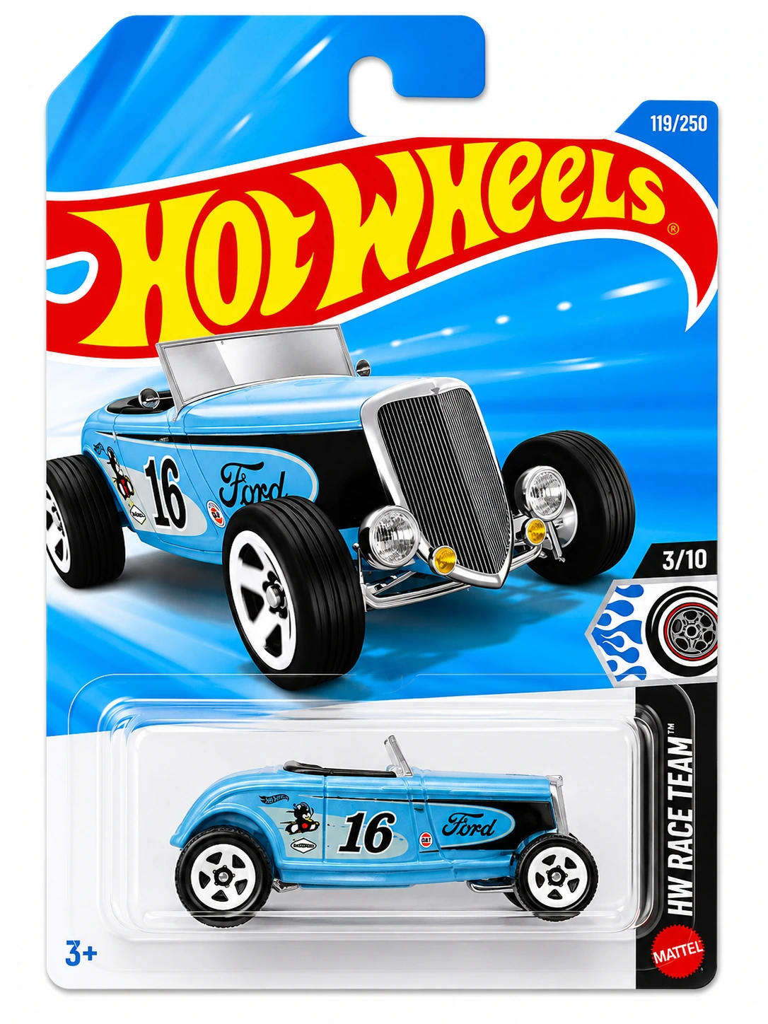 1000848264.webp 33 Ford Lo-Boy Hot Wheels Die-Cast Toy Car Collectible Model - Image 1