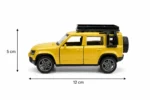 Defender Diecast Metal Alloy Toy Car 1:32 Scale Model with Pull Back Action & Openable Doors for Kids - Image 2