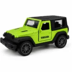 Mini Thar Open Door Die-Cast Toy Car Metal Jeep Model for Kids 1:43 Scale (Green)