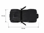 Mini Thar Open Door Die-Cast Toy Car Metal Jeep Model for Kids 1:43 Scale (Black) - Image 3