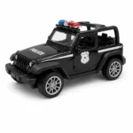 Thar Die-Cast Metal Toy Car for Kids | Pull Back Action | Opening Doors | Police Patrol SUV Model Vehicle | 1:32 Scale